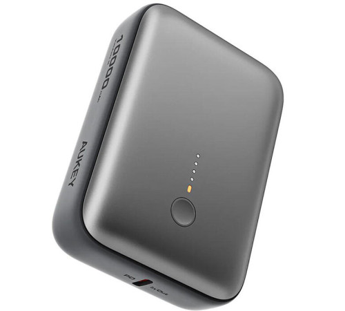 პორტატული დამტენი AUKEY PB-Y55 10000mAh 22.5W 1A1C with A-C 30CM data cable Storm Gray
