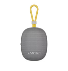 უსადენო დინამიკი CANYON speaker OnMove 12 IPX7 TWS 5W Grey (CNE-CBTSP12GY)
