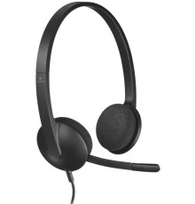 ყურსასმენი Logitech LOGITECH Corded USB Headset H340 - EMEA - BLACK