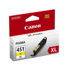 კარტრიჯი CANON CLI-451XL ყვითელი, ორიგინალი