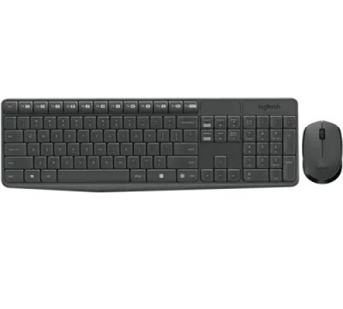 კლავიატურა LOGITECH Wireless Combo MK235 - INTNL - Russian Layout (V5L920007948)