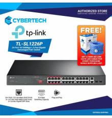 სვიჩი TP-link TL-SL1226P 24-Port 10/100Mbps