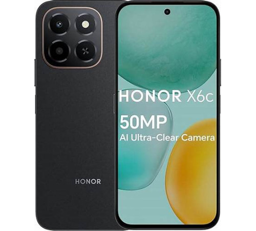მობილური ტელეფონი HONOR X6c 6GB/256GB Midnight Black