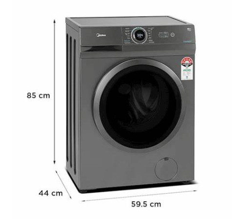 სარეცხი მანქანა MIDEA MF100W80B/T