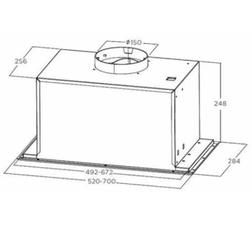 გამწოვი MIDEA MH60I350W