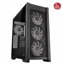 კომპიუტერის ქეისი  ASUS TUF GAMING GT302 TG ARGB BLACK