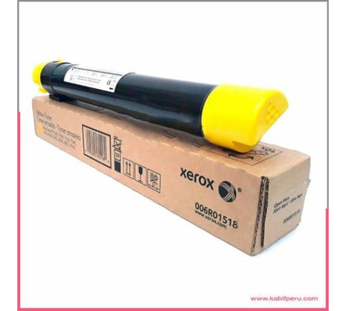 კარტრიჯი XEROX 006R01518 Yellow For WC7500/7800/7970, ორიგინალი (15000 გვერდი)
