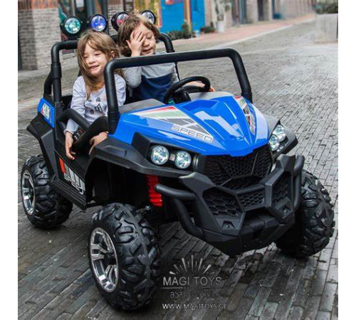 საბავშვო ელექტრო მანქანა BUGGY S2588-1 BIG BUGGY 2 ადგლიანი