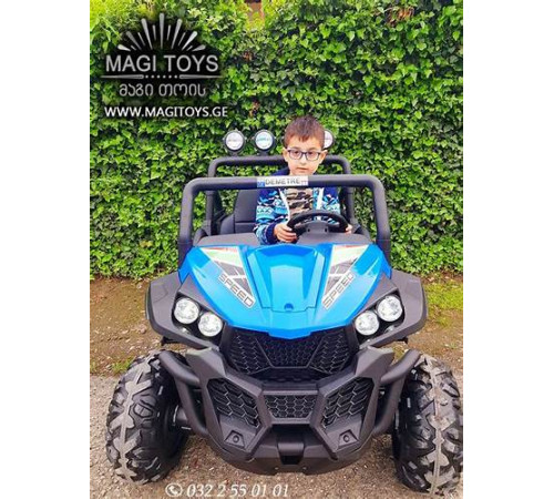 საბავშვო ელექტრო მანქანა BUGGY S2588-1 BIG BUGGY 2 ადგლიანი