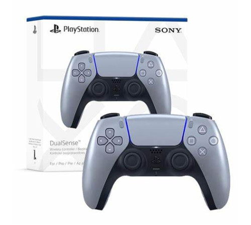 ჯოისტიკი Playstation DualSense PS5 Wireless Controller Sterling Silver /PS5/KIA