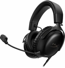 ყურსასმენი HP HyperX Cloud III %u2013 Wired Gaming Headset, PC, PS5, Xbox Series X|S Black (727A8AA)