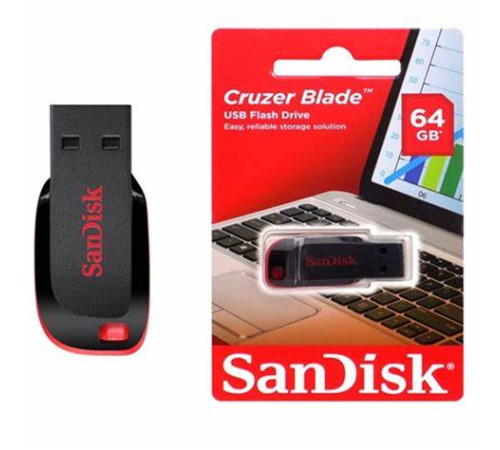 ფლეშ მეხსიერება SANDISK SDCZ50-064G-B35