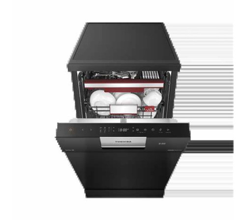 ჭურჭლის სარეცხი მანქანა Toshiba DW-10F4(B)-CIS