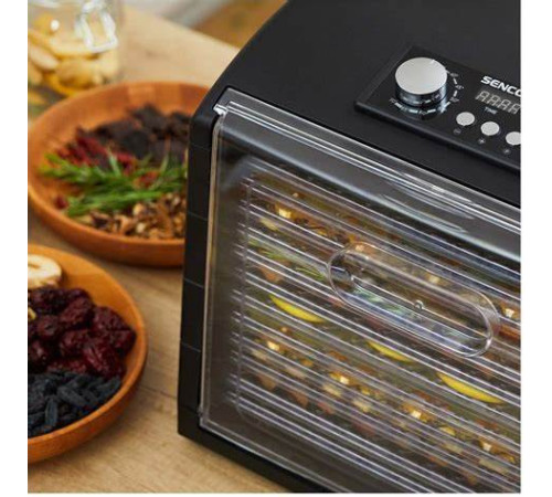 ხილის საშრობი SENCOR SFD 6601BKENCOR