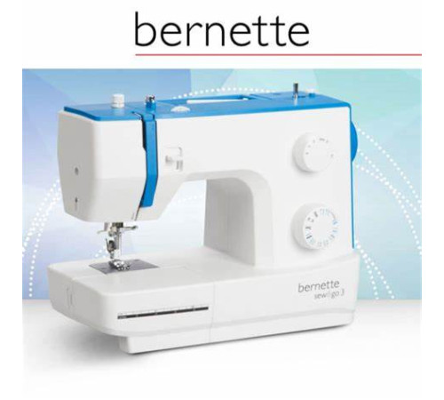 საკერავი მანქანა Bernette Sew&Go 3