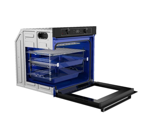 ჩასაშენებელი ღუმელი LUXELL B66-M3B DDT BLACK