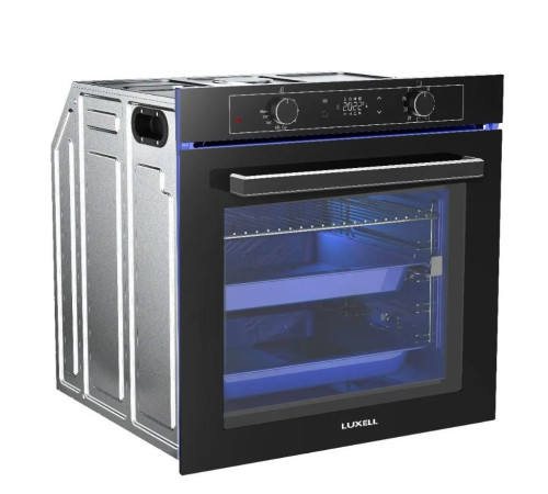 ჩასაშენებელი ღუმელი LUXELL B66-M3B DDT BLACK