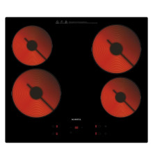 ჩასაშენებელი ზედაპირი KUMTEL HV6-04T BLACK