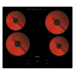 ჩასაშენებელი ზედაპირი KUMTEL HV6-04T BLACK