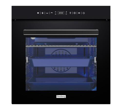 ჩასაშენებელი ღუმელი ELENBERG EBG-88FB (FDT) BLACK