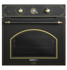 ჩასაშენებელი ღუმელი ELENBERG EBG-68DBR BLACK RUSTIC