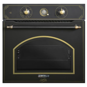 ჩასაშენებელი ღუმელი ELENBERG EBG-68DBR BLACK RUSTIC