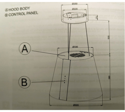 გამწოვი კუნძულის ELENBERG EBG-QQ9GL