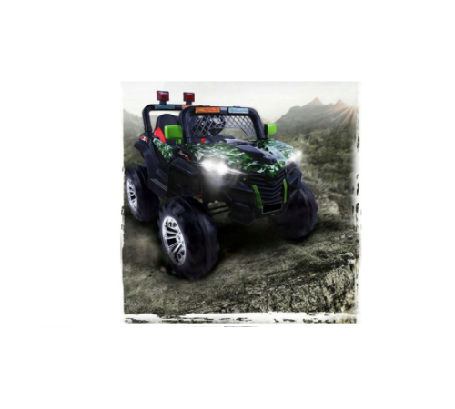 საბავშვო ელექტრო მანქანა BUGGY JM-1199 SPYDER GREEN