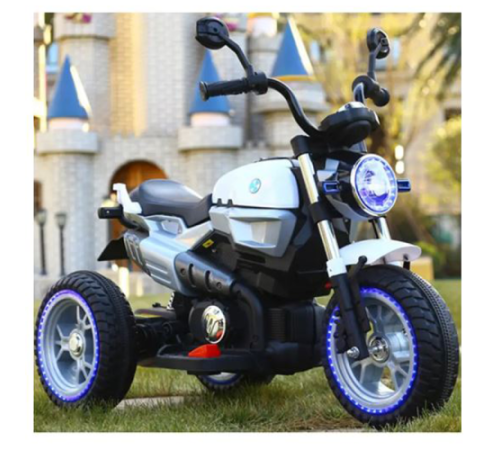 საბავშვო ელექტრო მოტოციკლი BQ8188 P WHITE