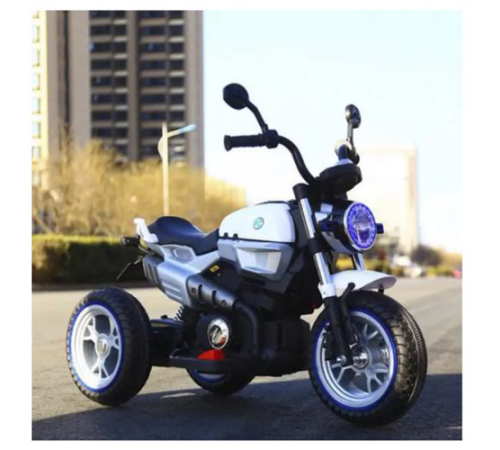 საბავშვო ელექტრო მოტოციკლი BQ8188 P WHITE