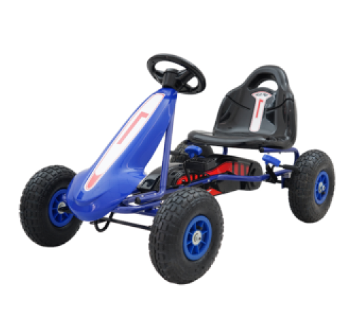 ბავშვთა პედლებიანი რკინის კარტინგი 9288BLU