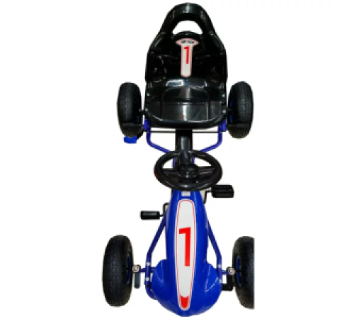 ბავშვთა პედლებიანი რკინის კარტინგი 9288BLU