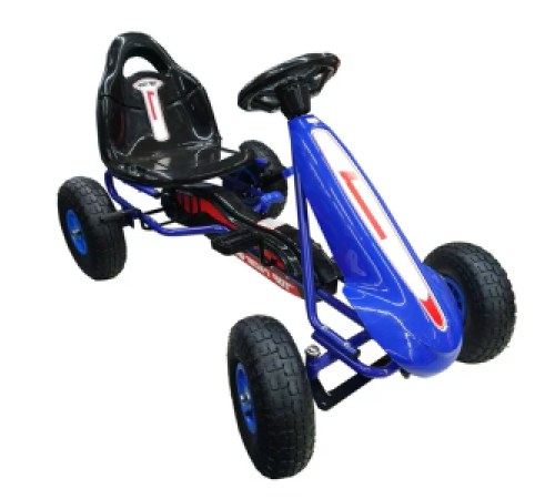 ბავშვთა პედლებიანი რკინის კარტინგი 9288BLU