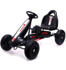 ბავშვთა პედლებიანი რკინის კარტინგი 9288BLACK