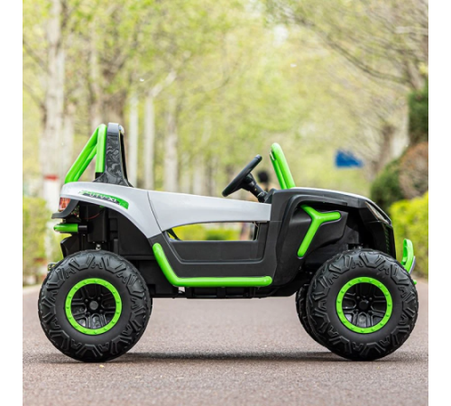 საბავშვო ელექტრო მანქანა ATV dune buggy ელექტრო სარბოლო ოთხბორბლიანი DLS-XGREEN