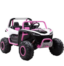 საბავშვო ელექტრო მანქანა ATV dune buggy ელექტრო სარბოლო ოთხბორბლიანი  DLS-XPINK