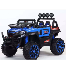 საბავშვო ელექტრო მანქანა V5588 კაუჩუკის საბურავებით.ტყავის სკამით