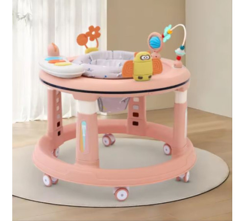 ჭოჭინა 360 გრადუსიანი მბრუნავი სავარძლით Baby-105PINK