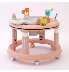 ჭოჭინა 360 გრადუსიანი მბრუნავი სავარძლით Baby-105PINK