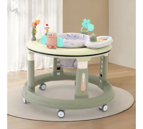 ჭოჭინა 360 გრადუსიანი მბრუნავი სავარძლით Baby-105GREEN