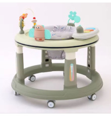 ჭოჭინა 360 გრადუსიანი მბრუნავი სავარძლით Baby-105GREEN