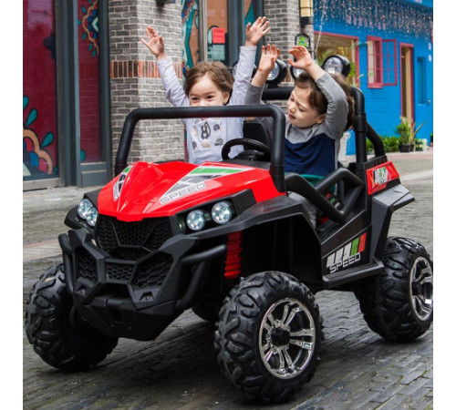 საბავშვო ელექტრო მანქანა BUGGY S2588-1 BIG BUGGY 2 ადგლიანი