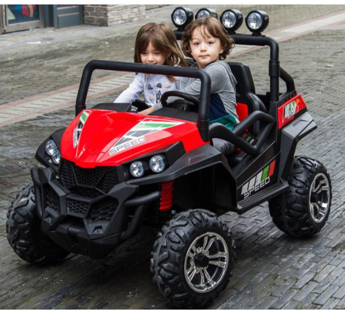 საბავშვო ელექტრო მანქანა BUGGY S2588-1 BIG BUGGY 2 ადგლიანი