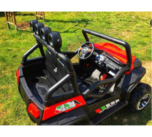 საბავშვო ელექტრო მანქანა BUGGY S2588-1 BIG BUGGY 2 ადგლიანი