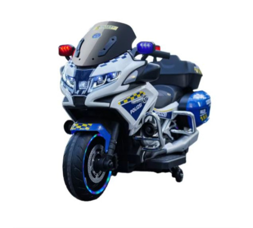 საბავშვო ელექტო მოტოციკლეტი 888police-w