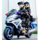 საბავშვო ელექტო მოტოციკლეტი 888police-w