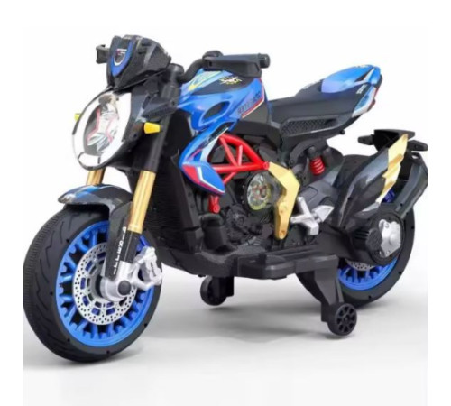 საბავშვო ელექტო მოტოციკლეტი  M-800-BLU