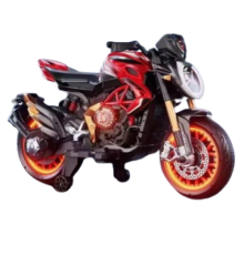 საბავშვო ელექტო მოტოციკლეტი  M-800-RED