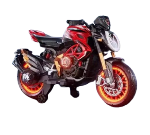 საბავშვო ელექტო მოტოციკლეტი  M-800-RED