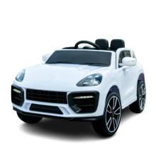 საბავშვო ელექტრო მანქანა PORSCHE 118WHATE